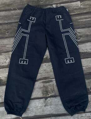 RRP €470 MARCELO BURLON COUNTY OF MILAN Sweat Trousers Size L Made in Portugal